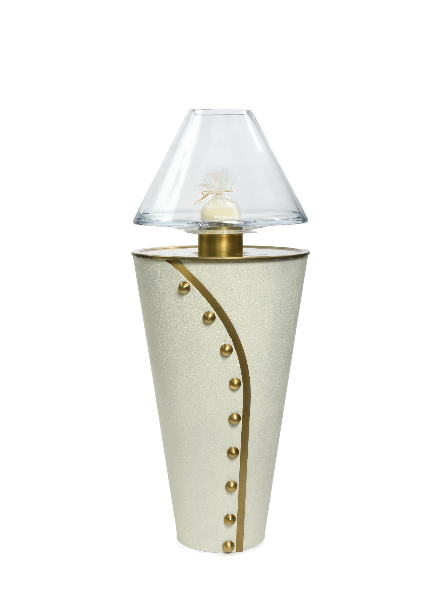 White Plain Candle Holder