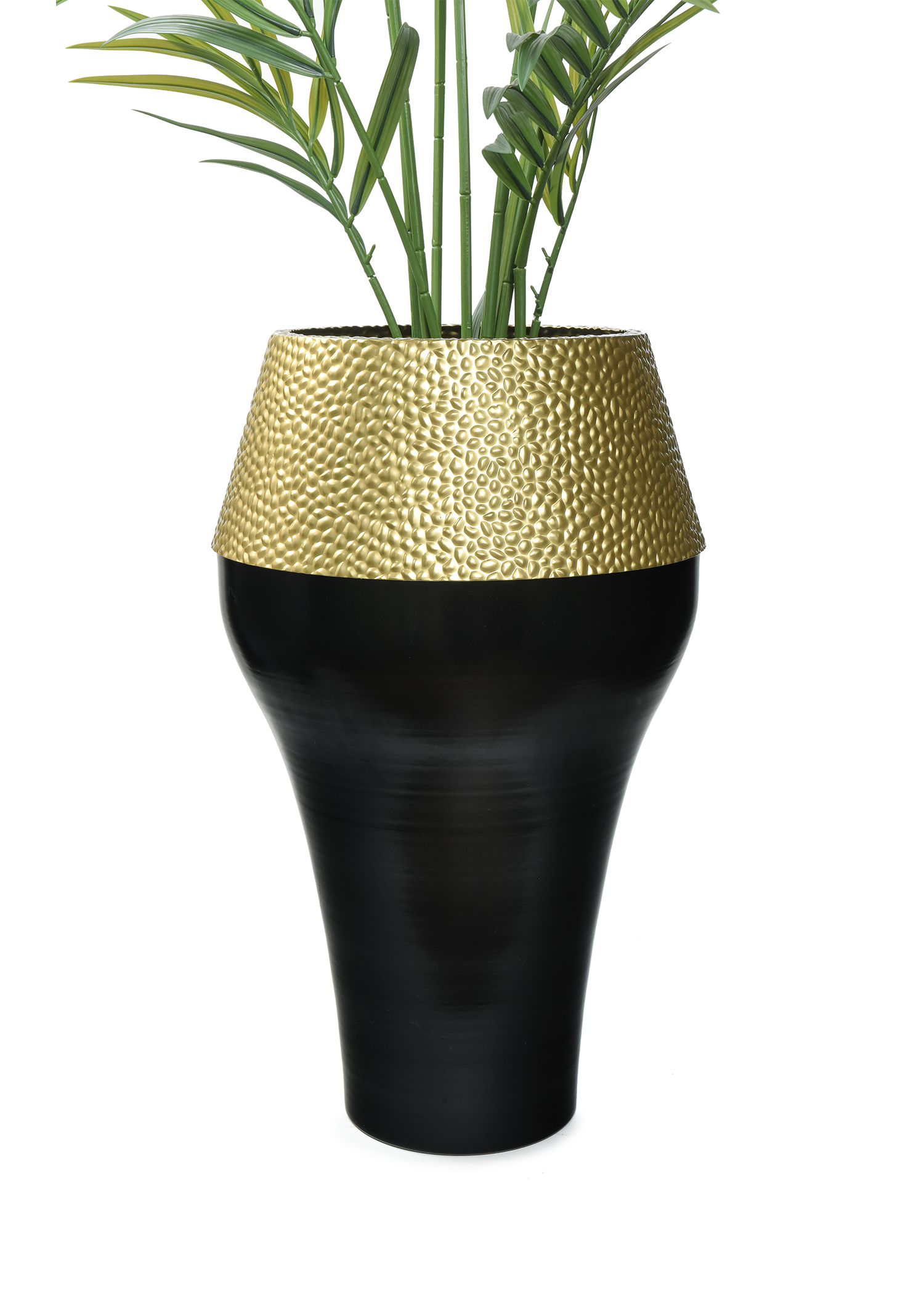 Black Pot With Gold Top