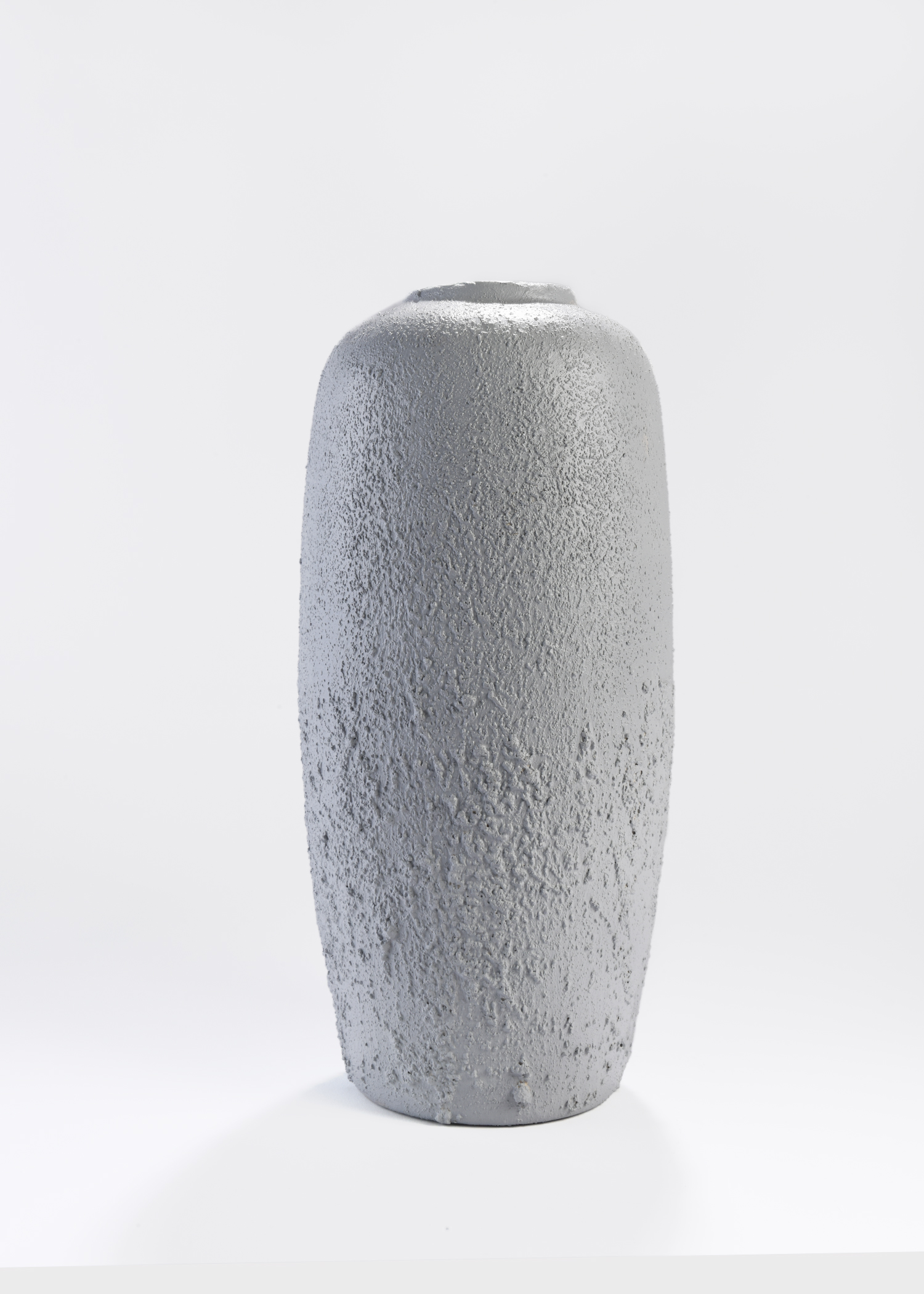 White Textured Vase