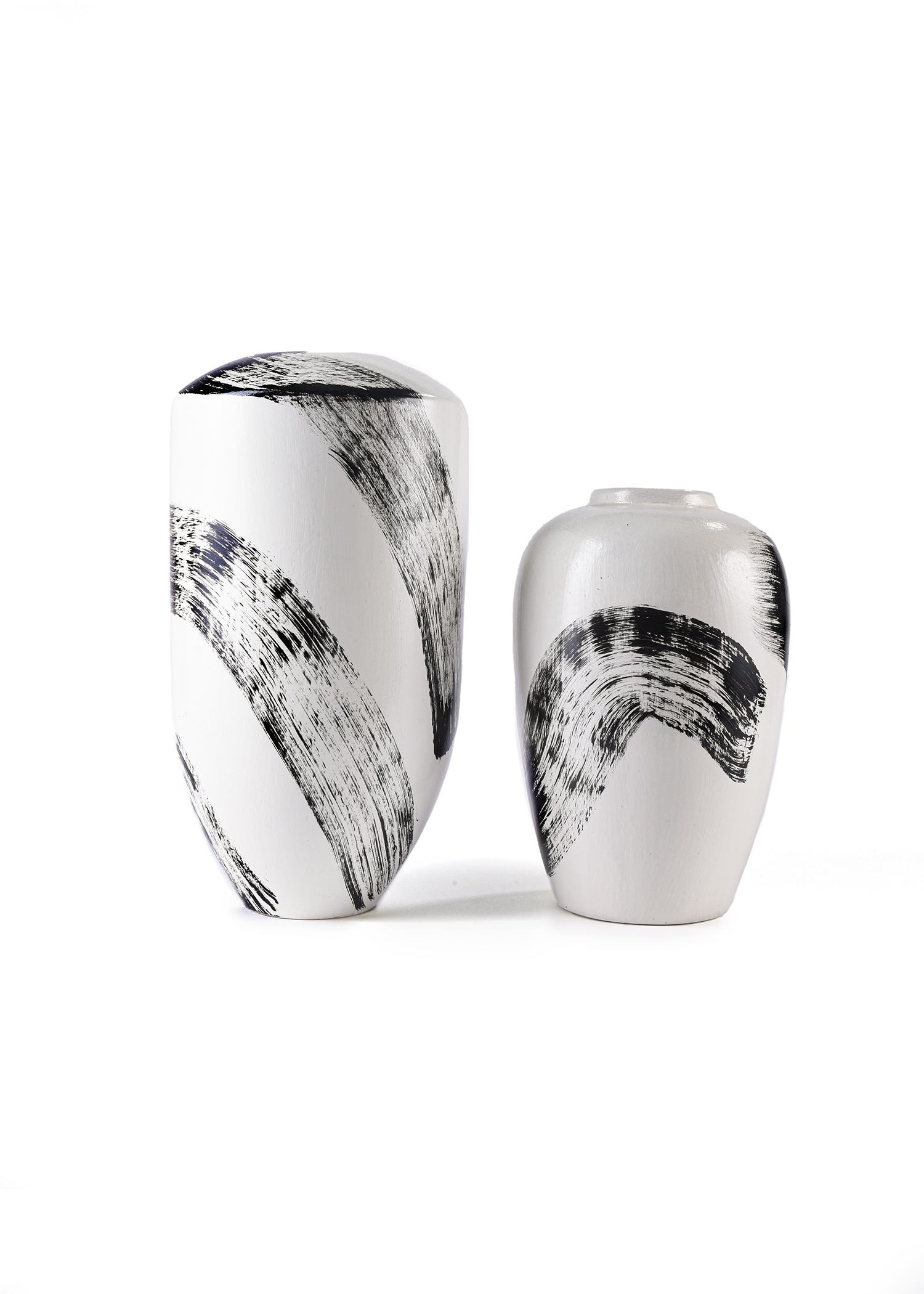 Brushed Vase Set – 2 pc