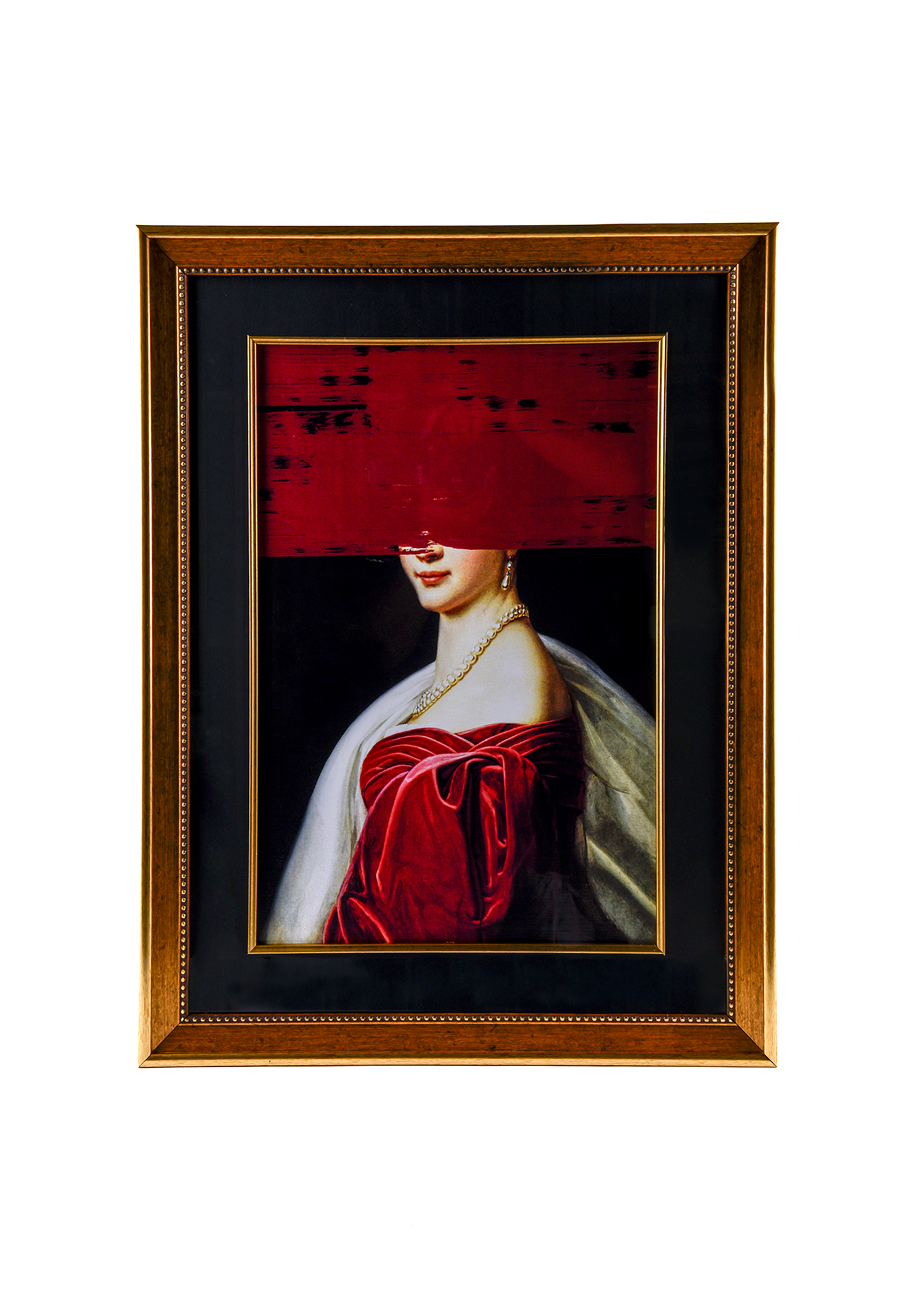 Lady in Red Painting