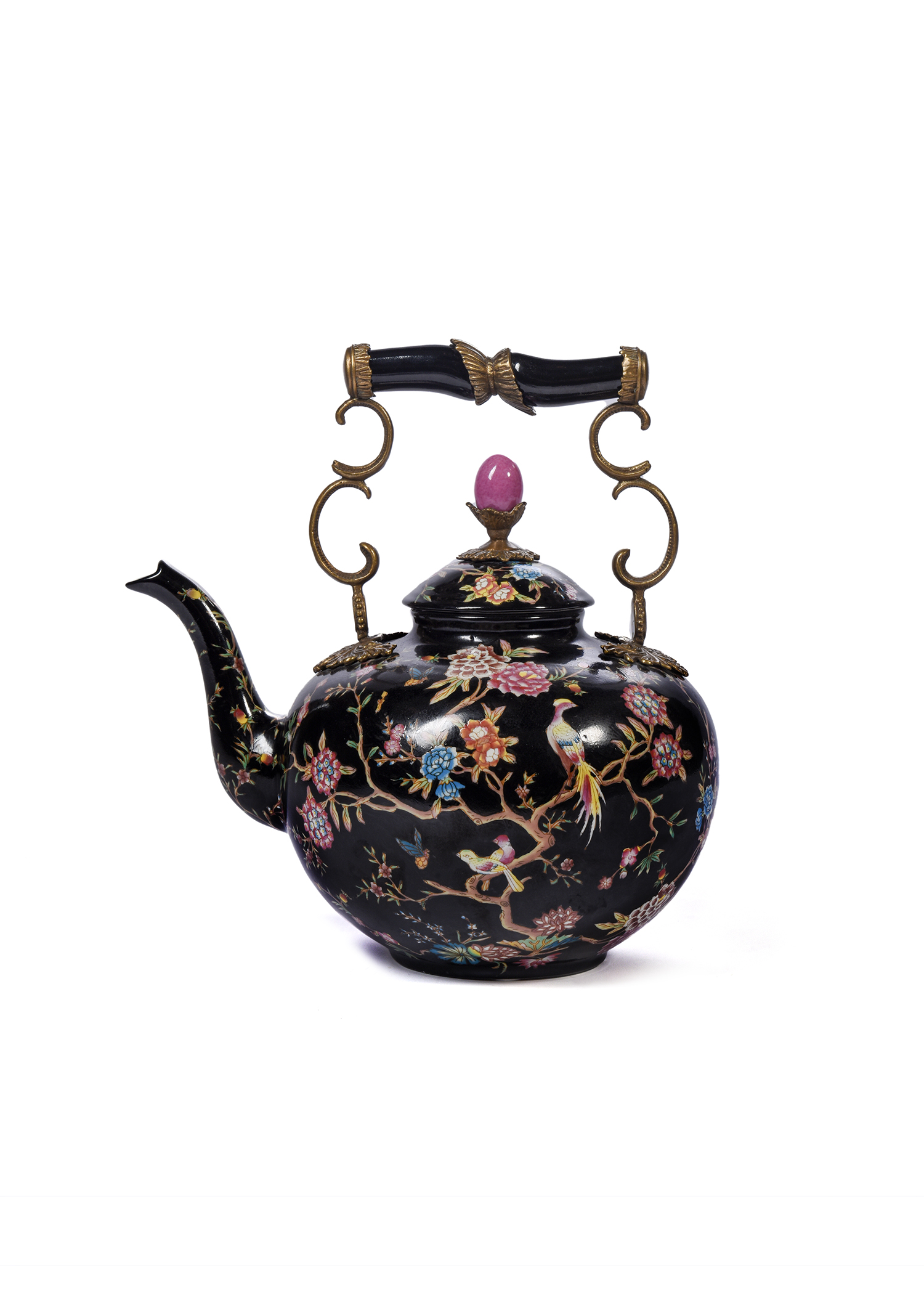 Antique Tea Pot Black