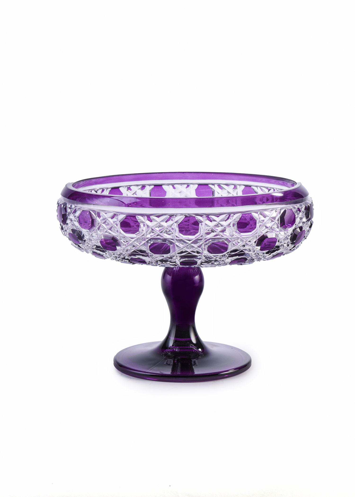 Purple Single Leg Vase Large