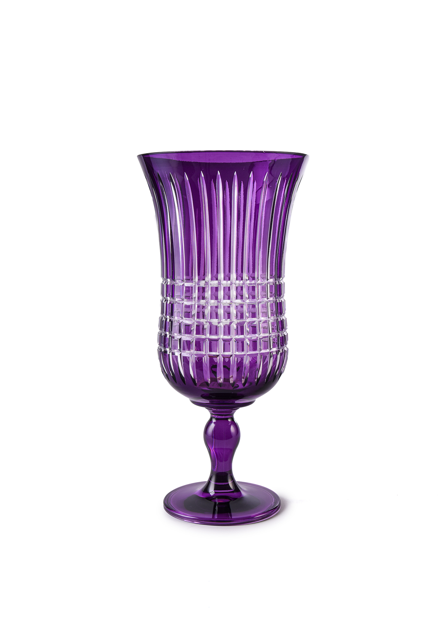 Tall Purple Vase 3