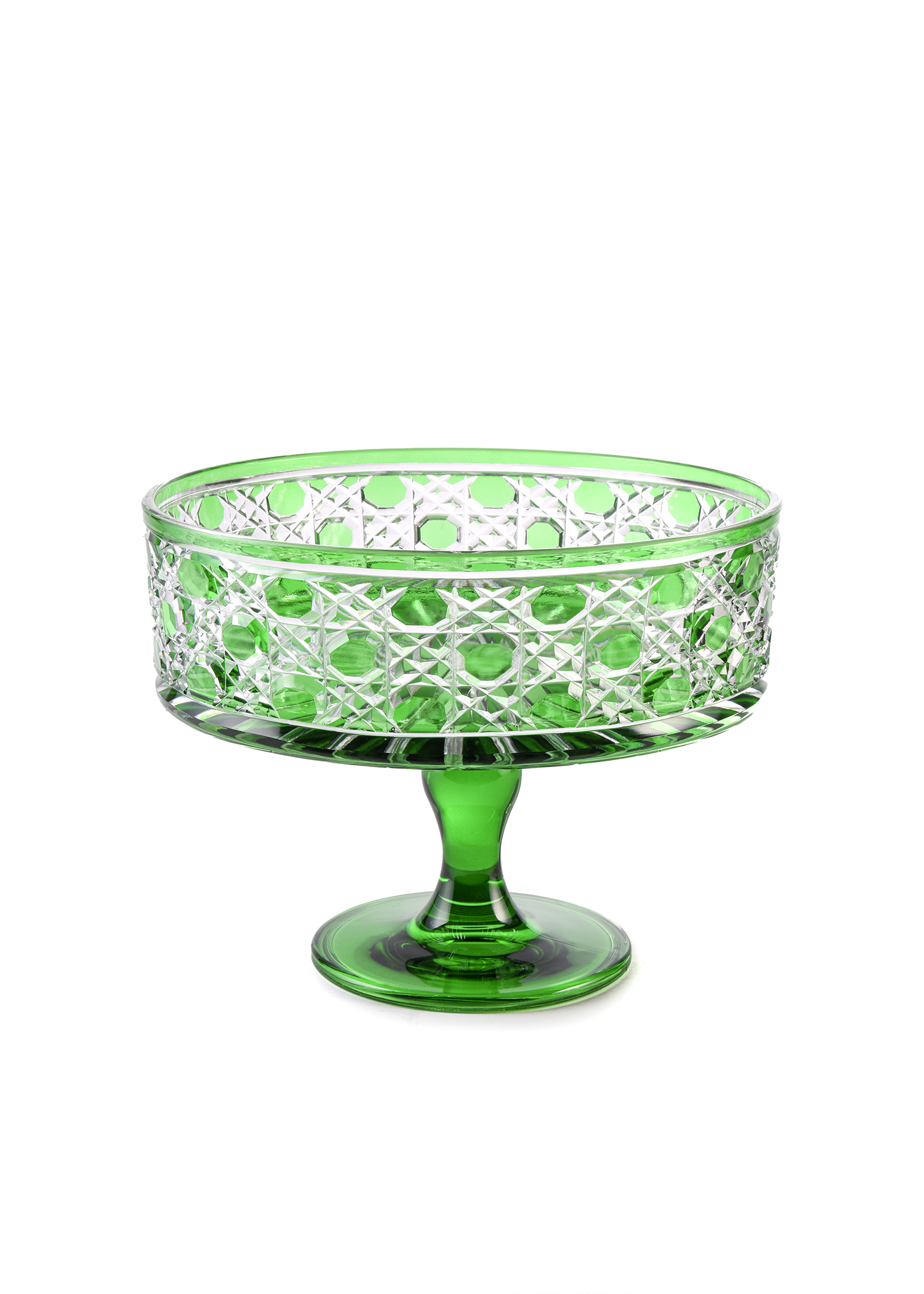 Green Single Leg Vase Medium