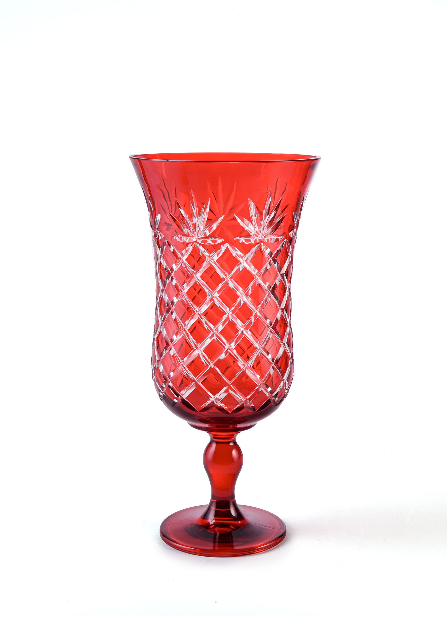 Tall Red Vase 2