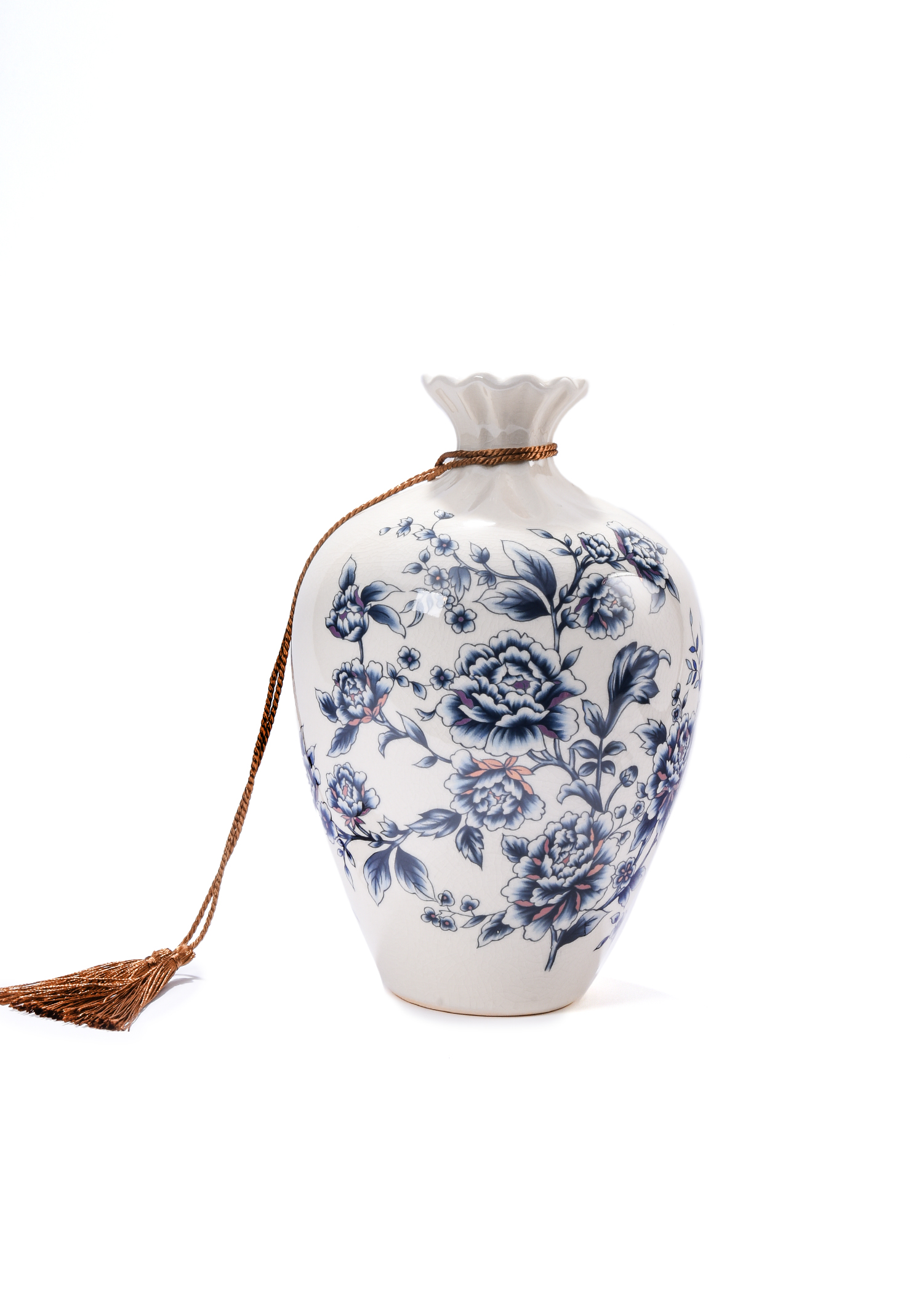 New Color Flower Blue Vase
