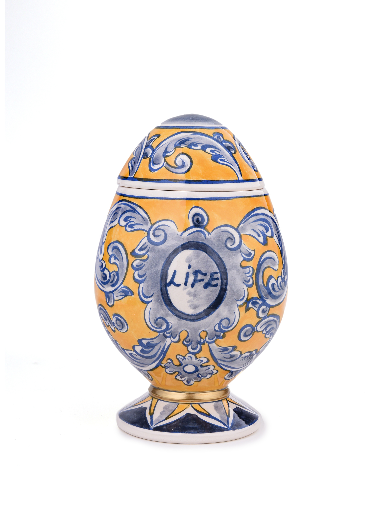 Orange-Footed Egg Large