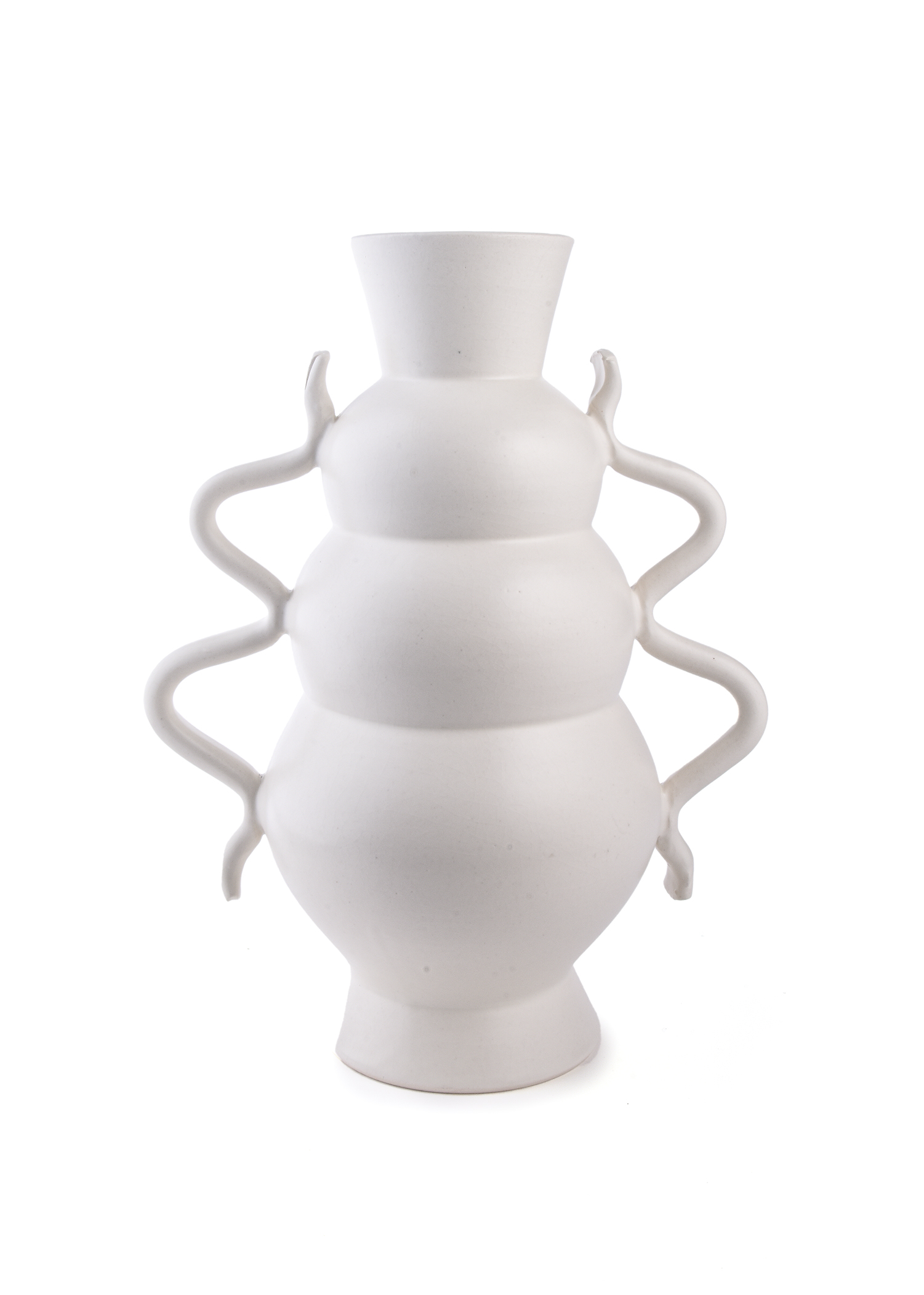 White Plain Vase Medium