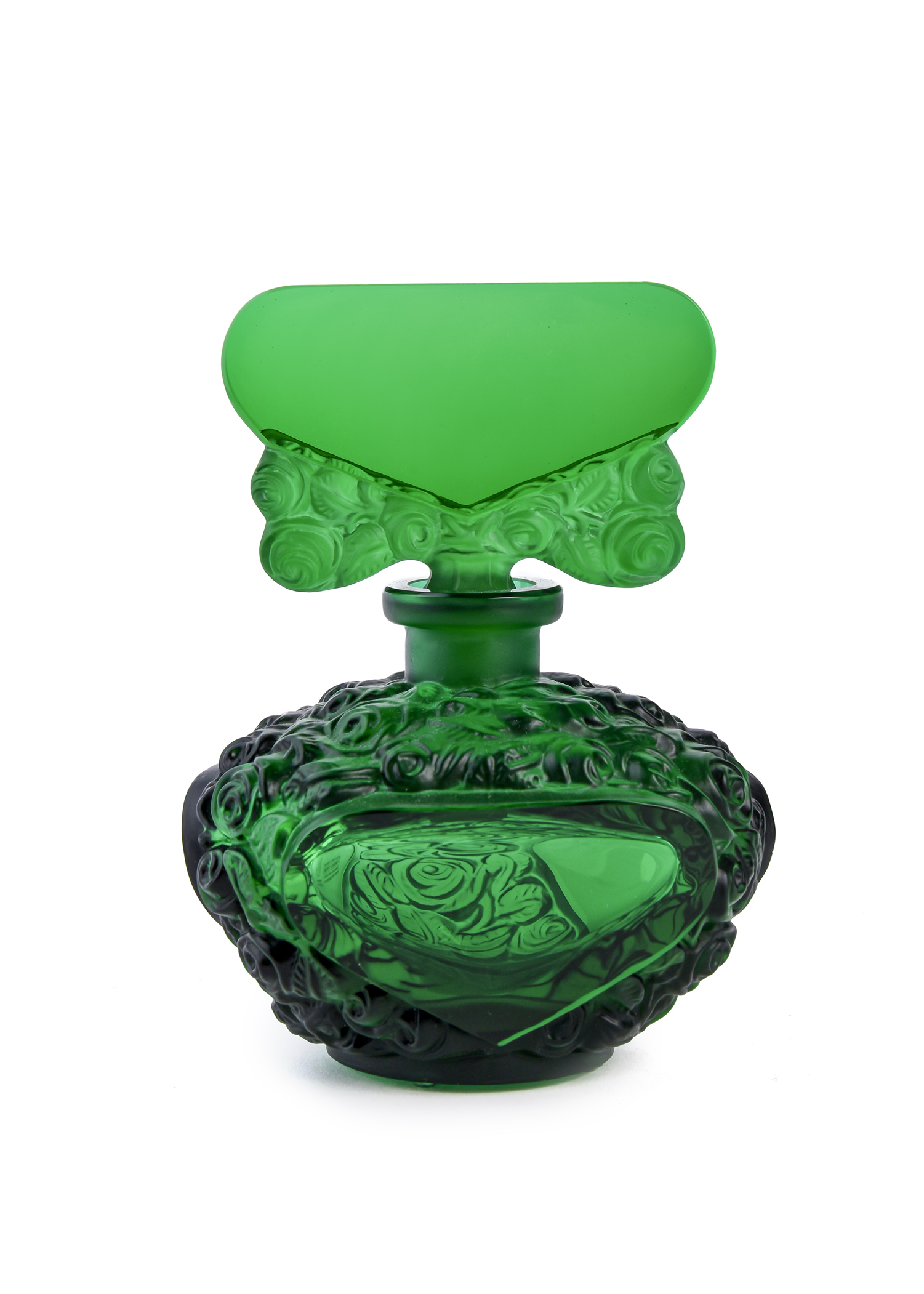 Green Bohemia Crystal Small