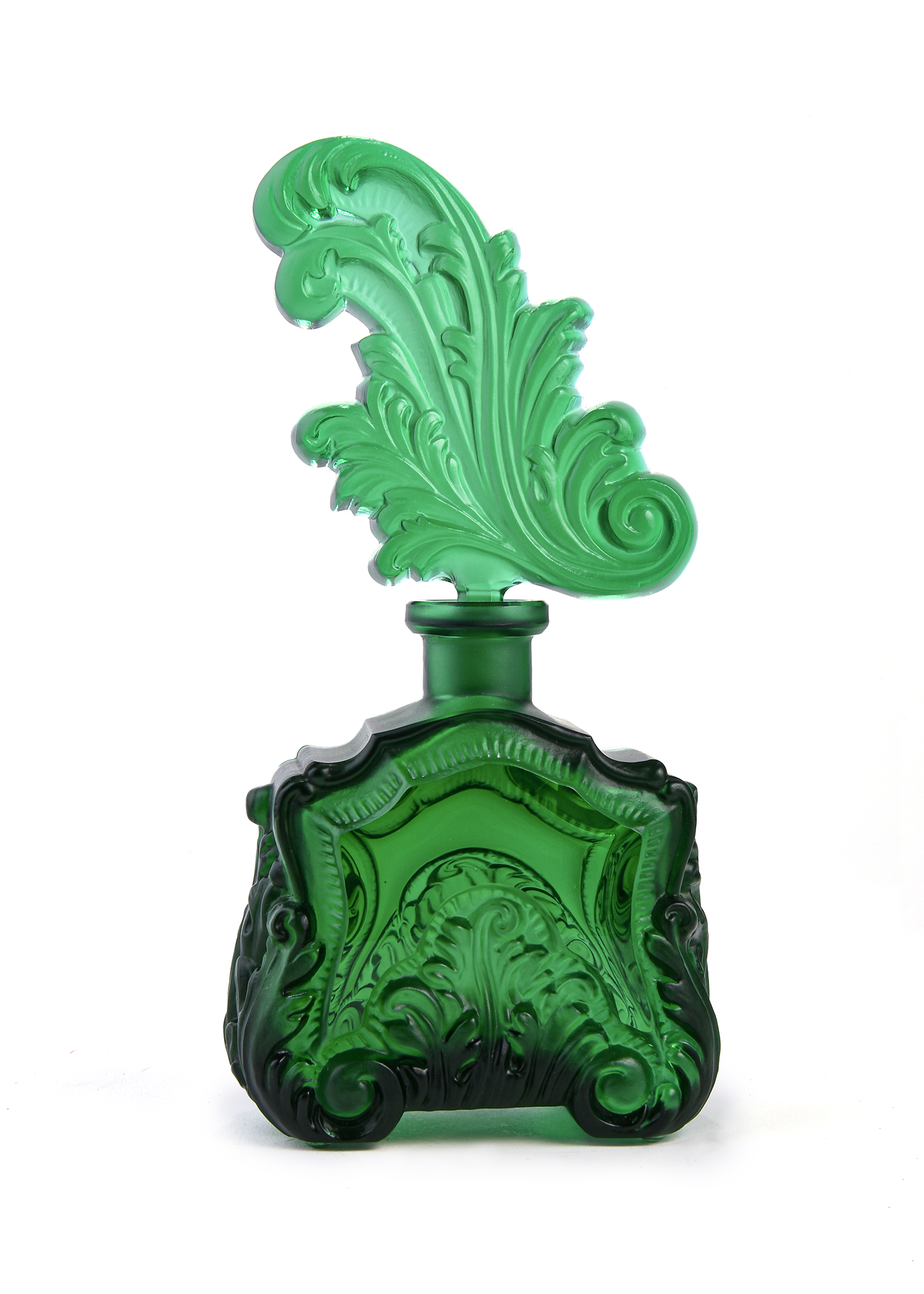 Green Bohemia Crystal Medium