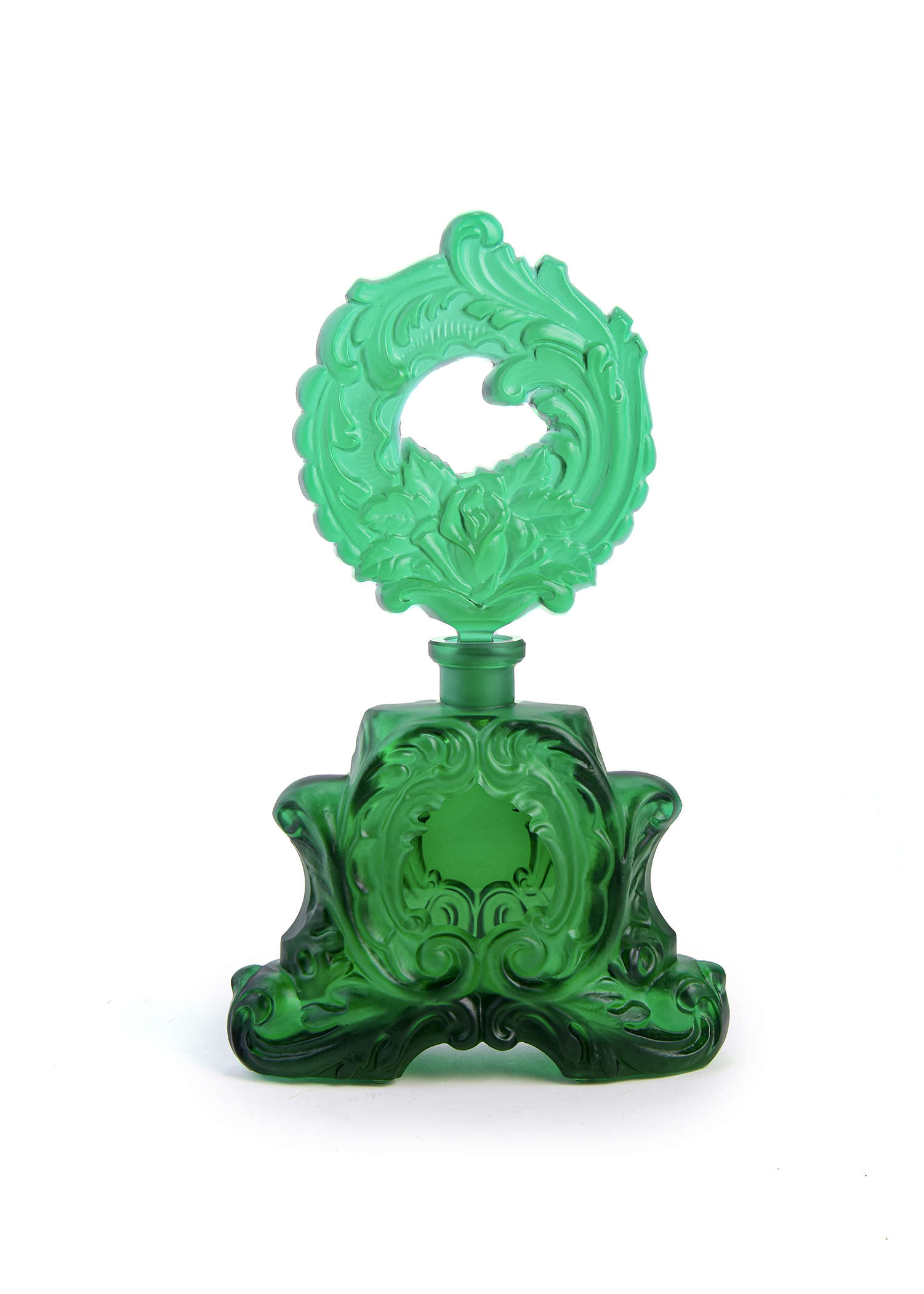 Green Bohemia Crystal Medium 2