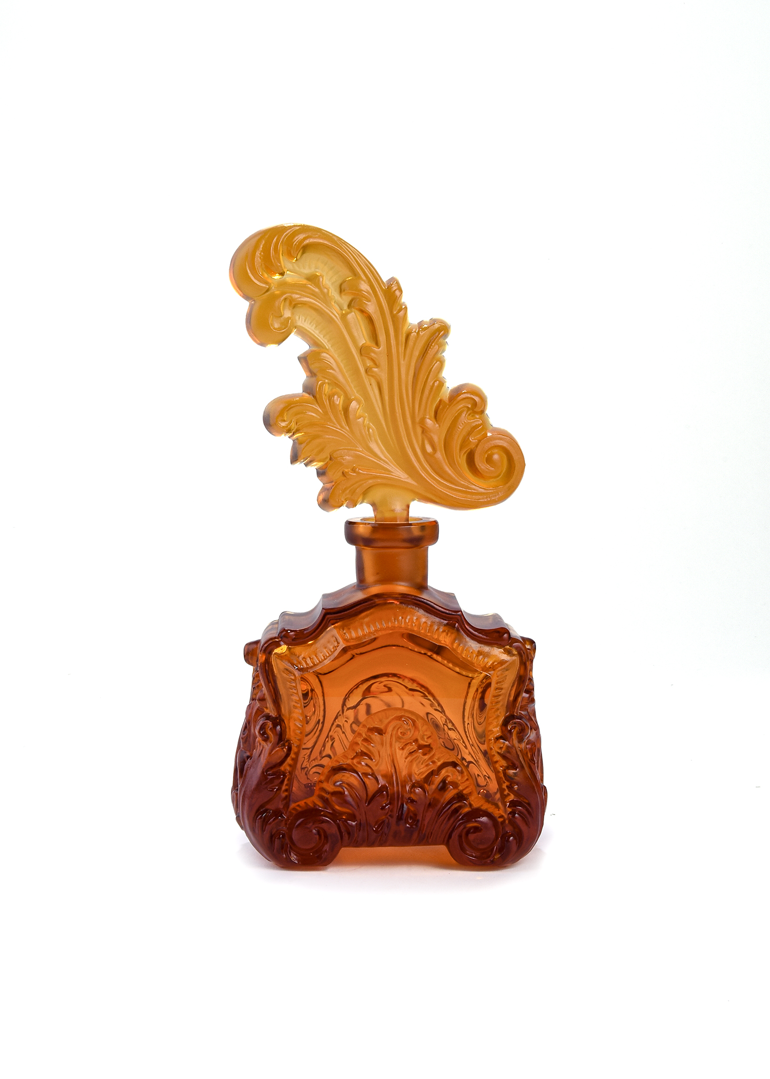 Amber Bohemia Crystal 
Medium