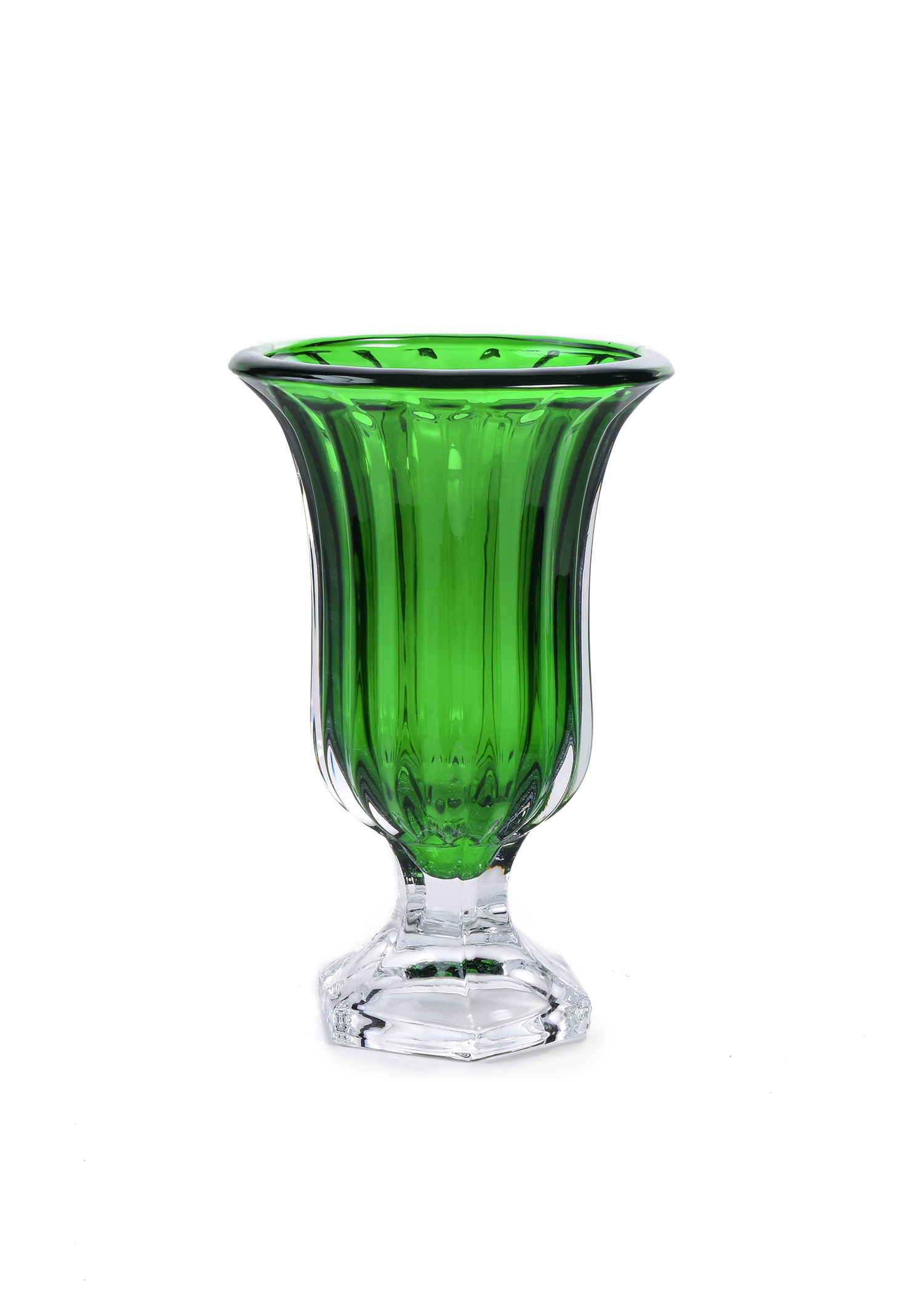 Medium Oval Green Vase