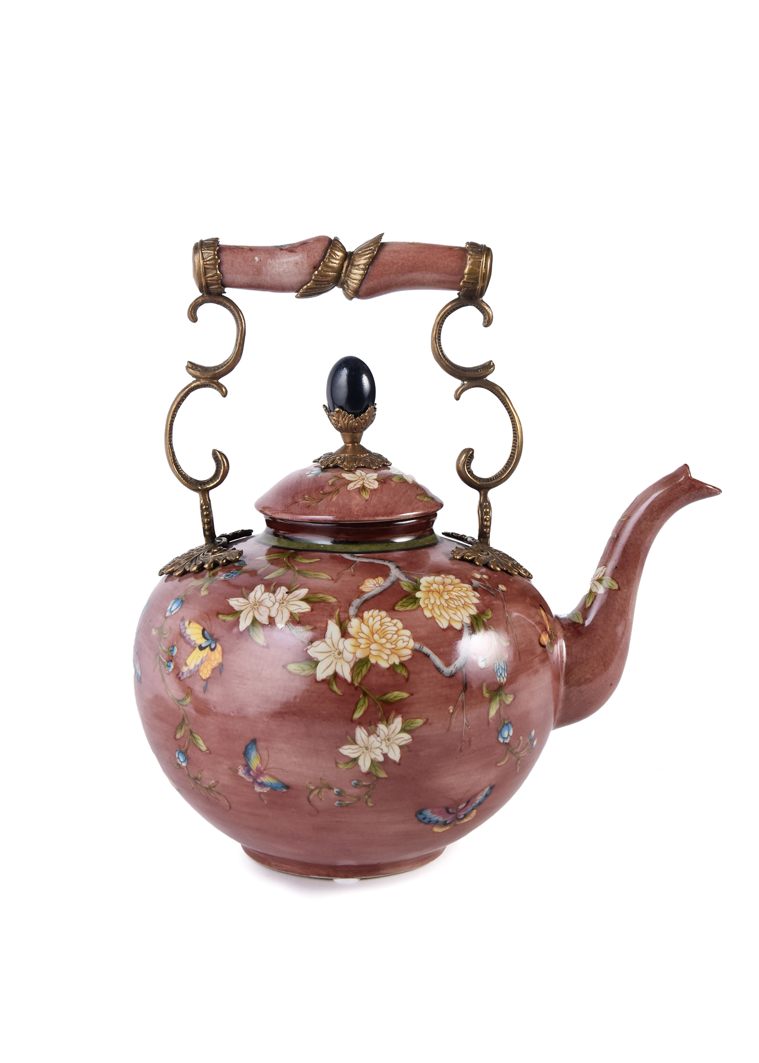 Antique Tea Pot Pink