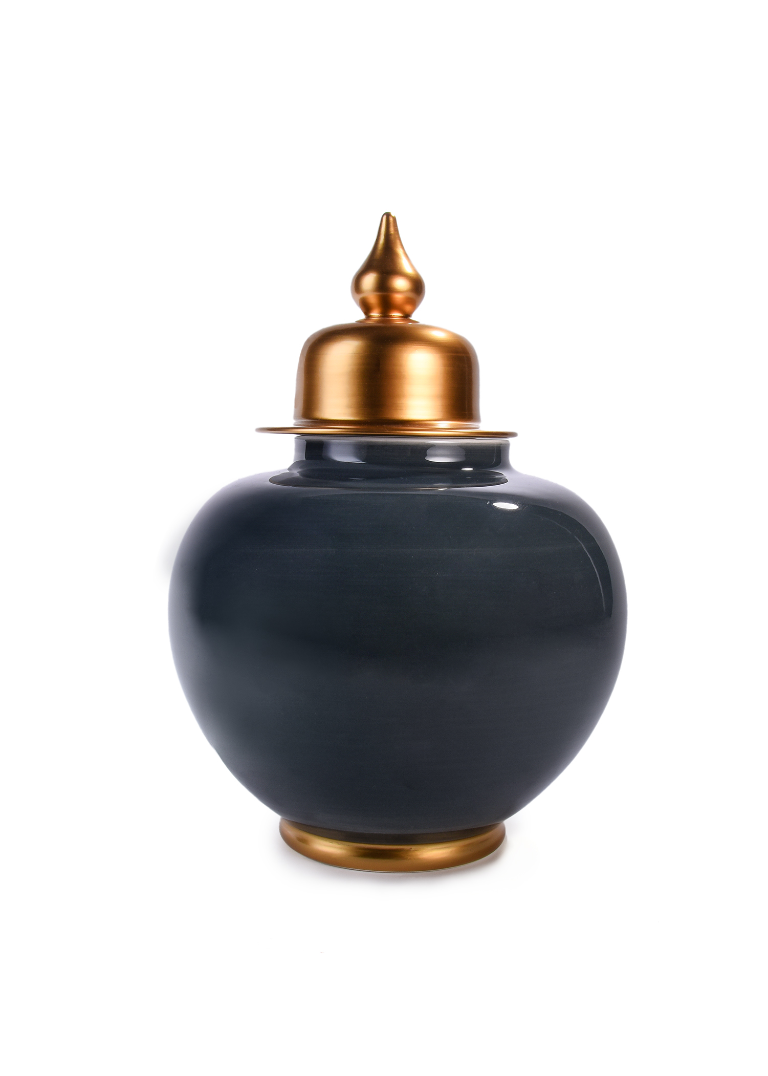 Blue and Gold Jar M