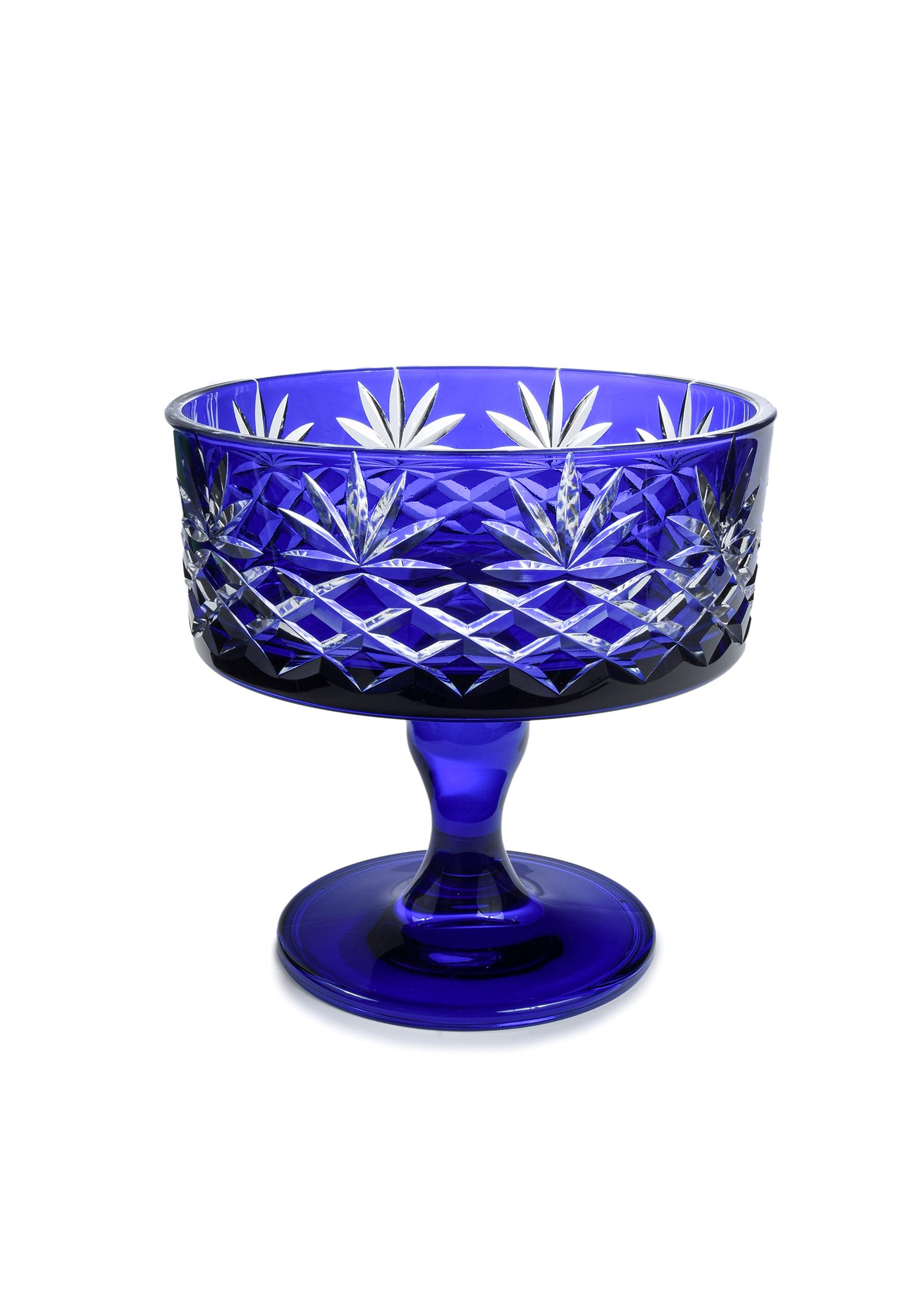 Blue Single Leg Vase Medium