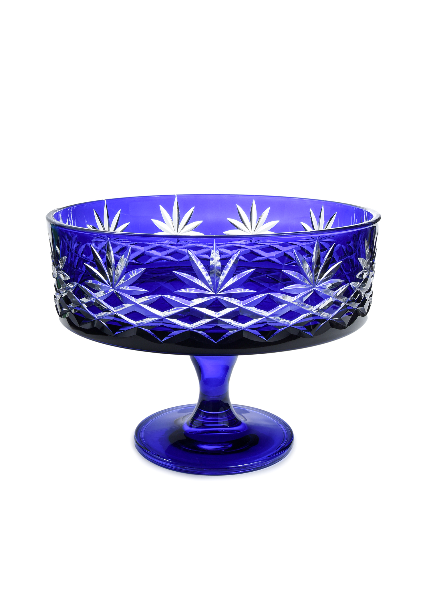 Blue Single Leg Vase Large