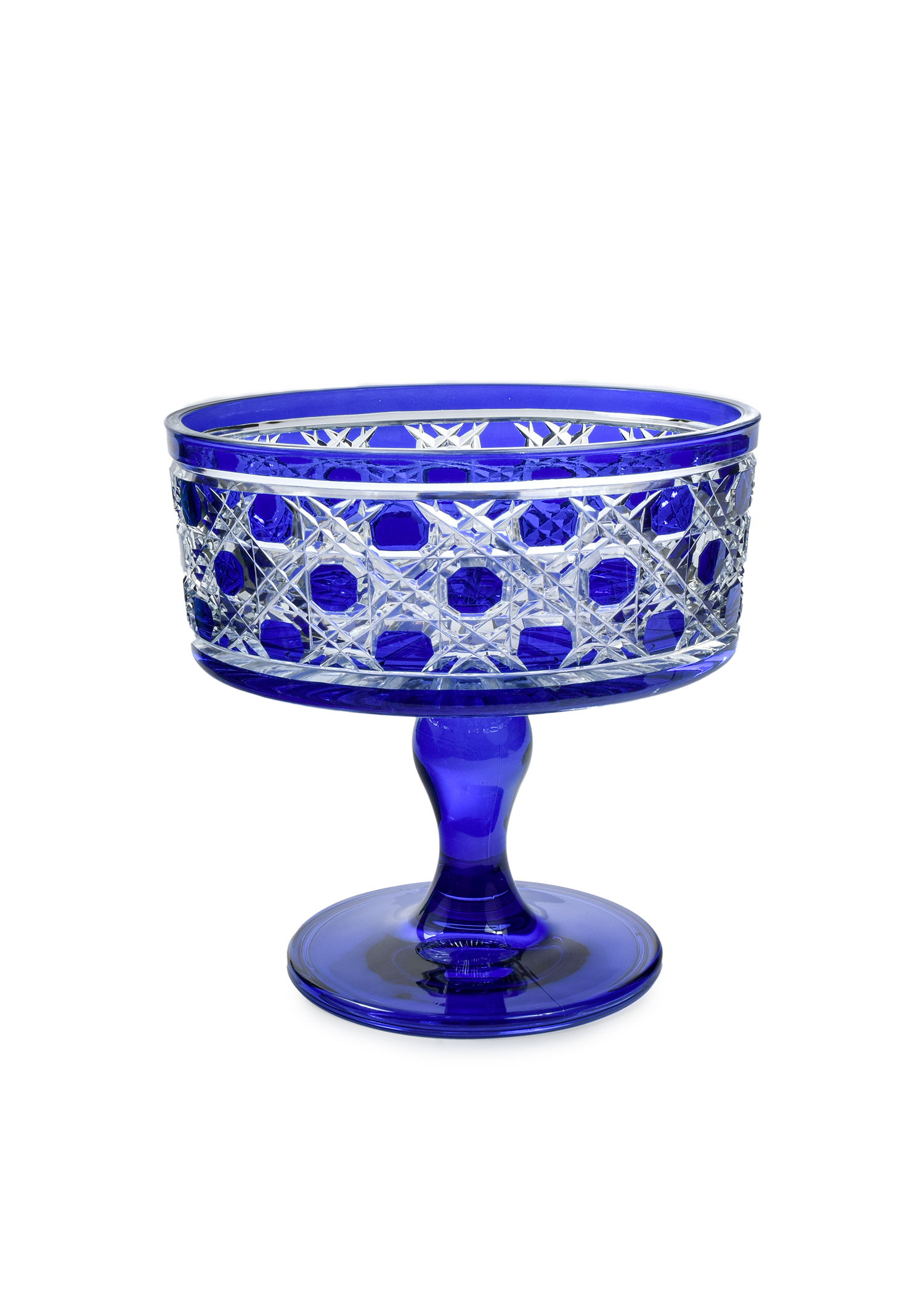 Blue Single Leg Vase Large 2