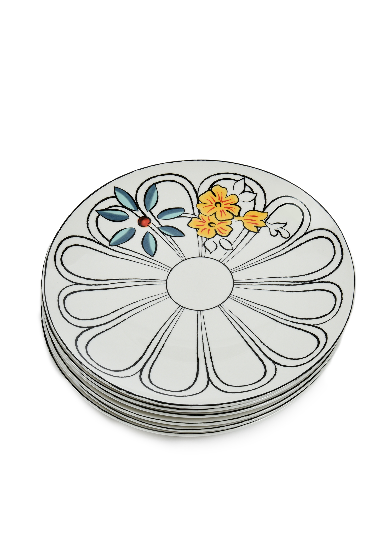 Fiore Cake Plates – 6pc