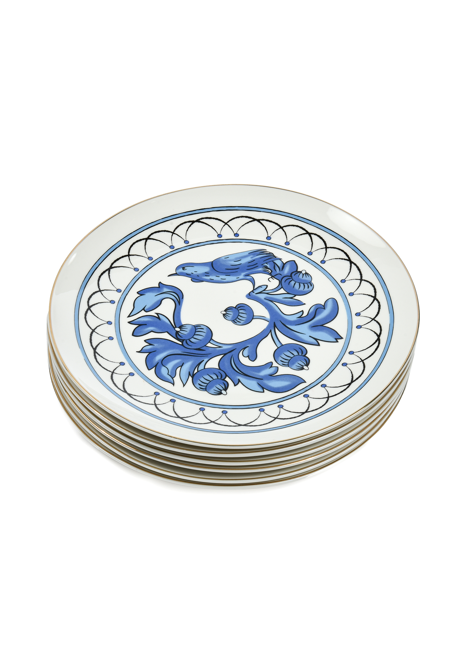 Azul Cake Plates – 6pc
