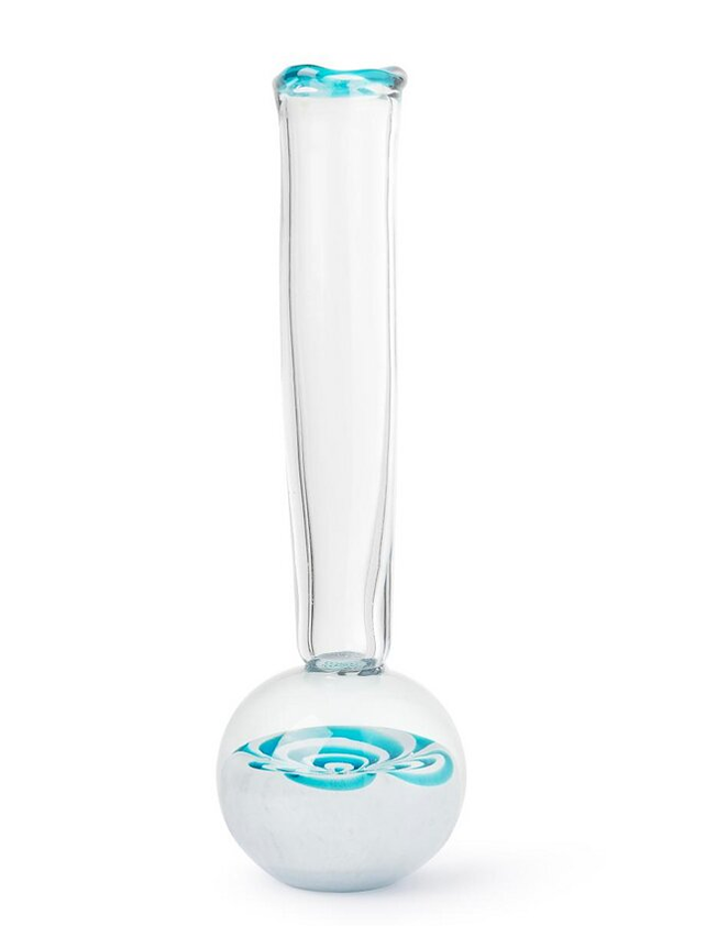 Azure Orb Glass Vase Large