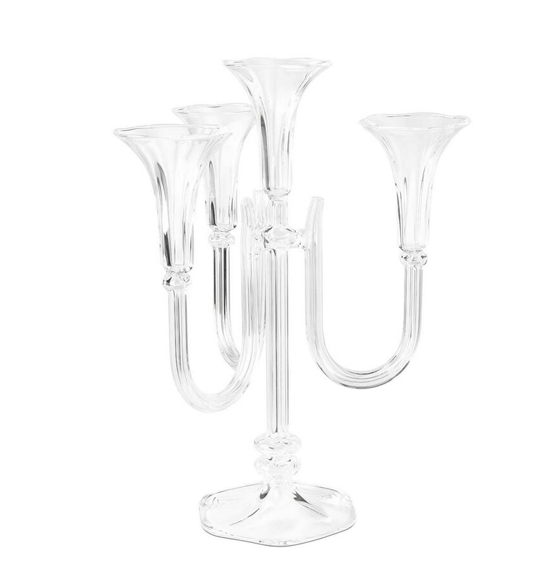 Clear Candle Chandelier
