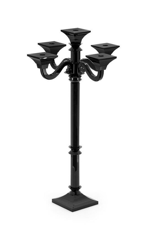 Black Candle Chandelier Stand