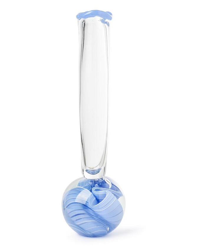 Blue Orb Vase Large