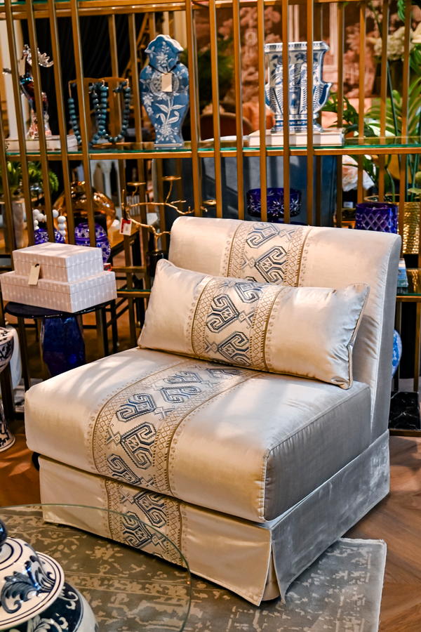 Hand Stitched Lounge Seat
