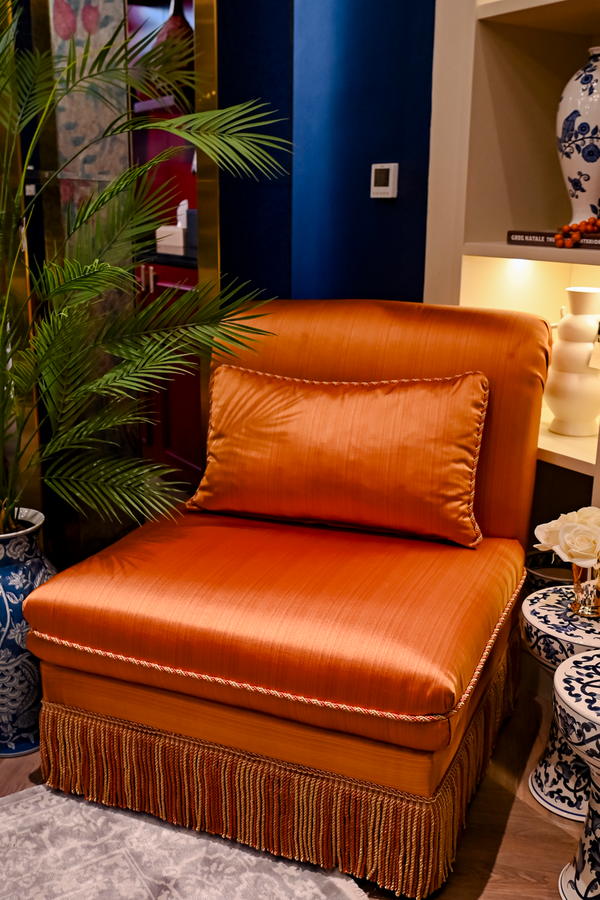 Large Orange Single Seater