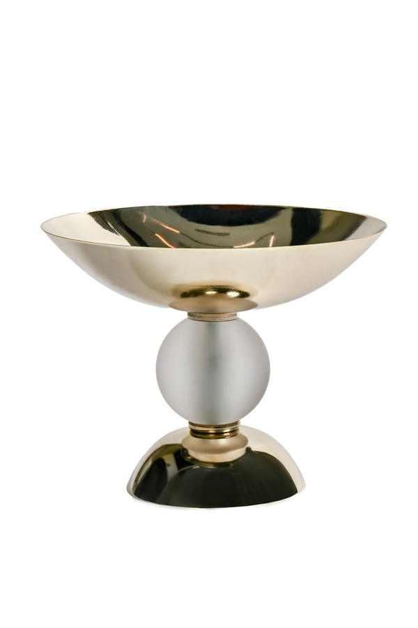Silver Bowl With  Legs Small