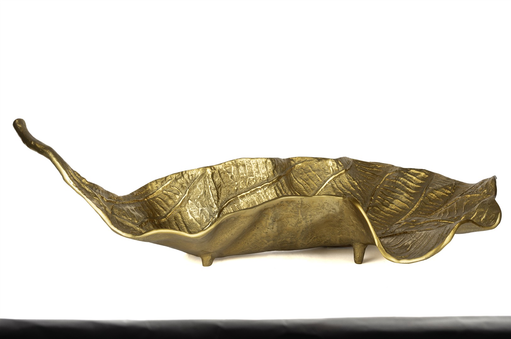 Sculpted Gold Leaf Centrepiece Bowl