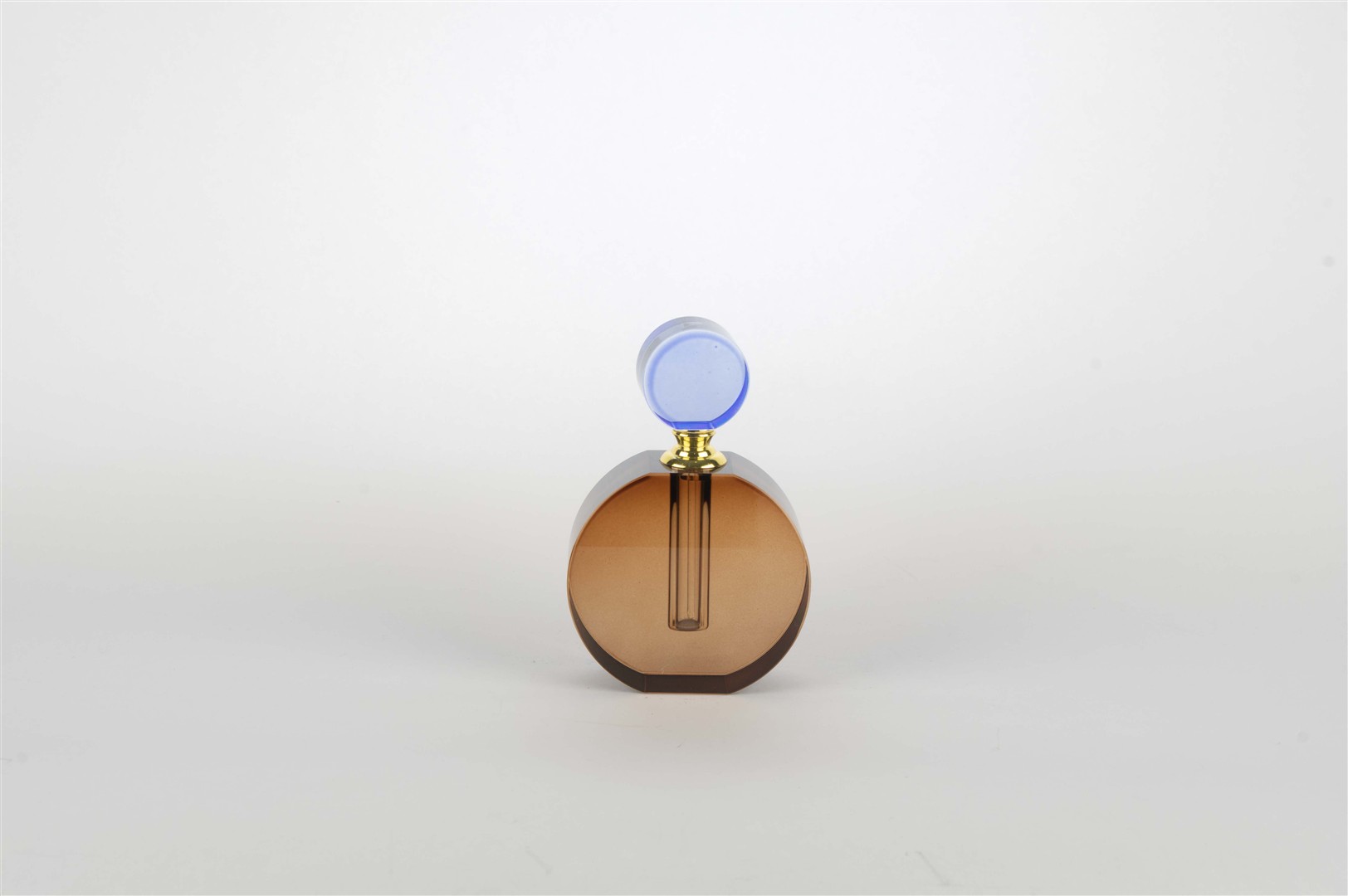 Brown Crystal Decorative Bottle – Small