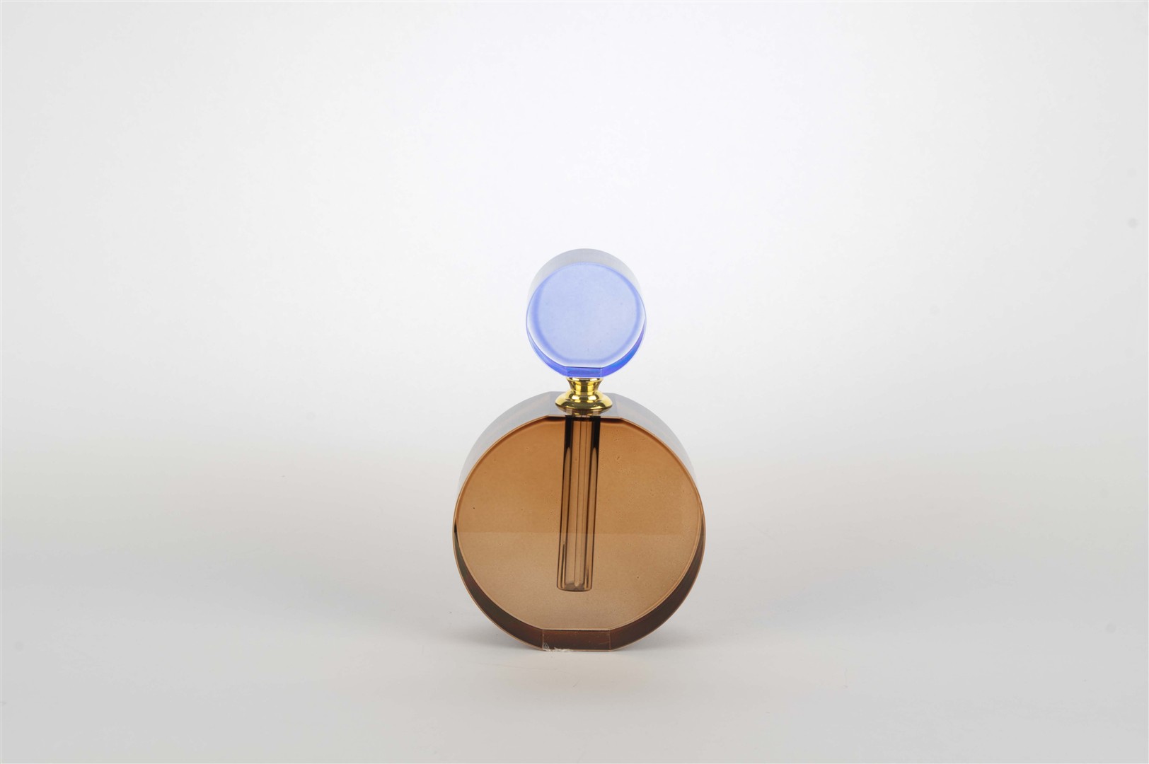 Brown Crystal Decorative Bottle – Large
