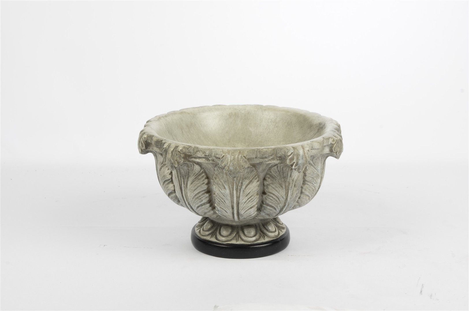 Grey Footed Decorative Bowl – Small