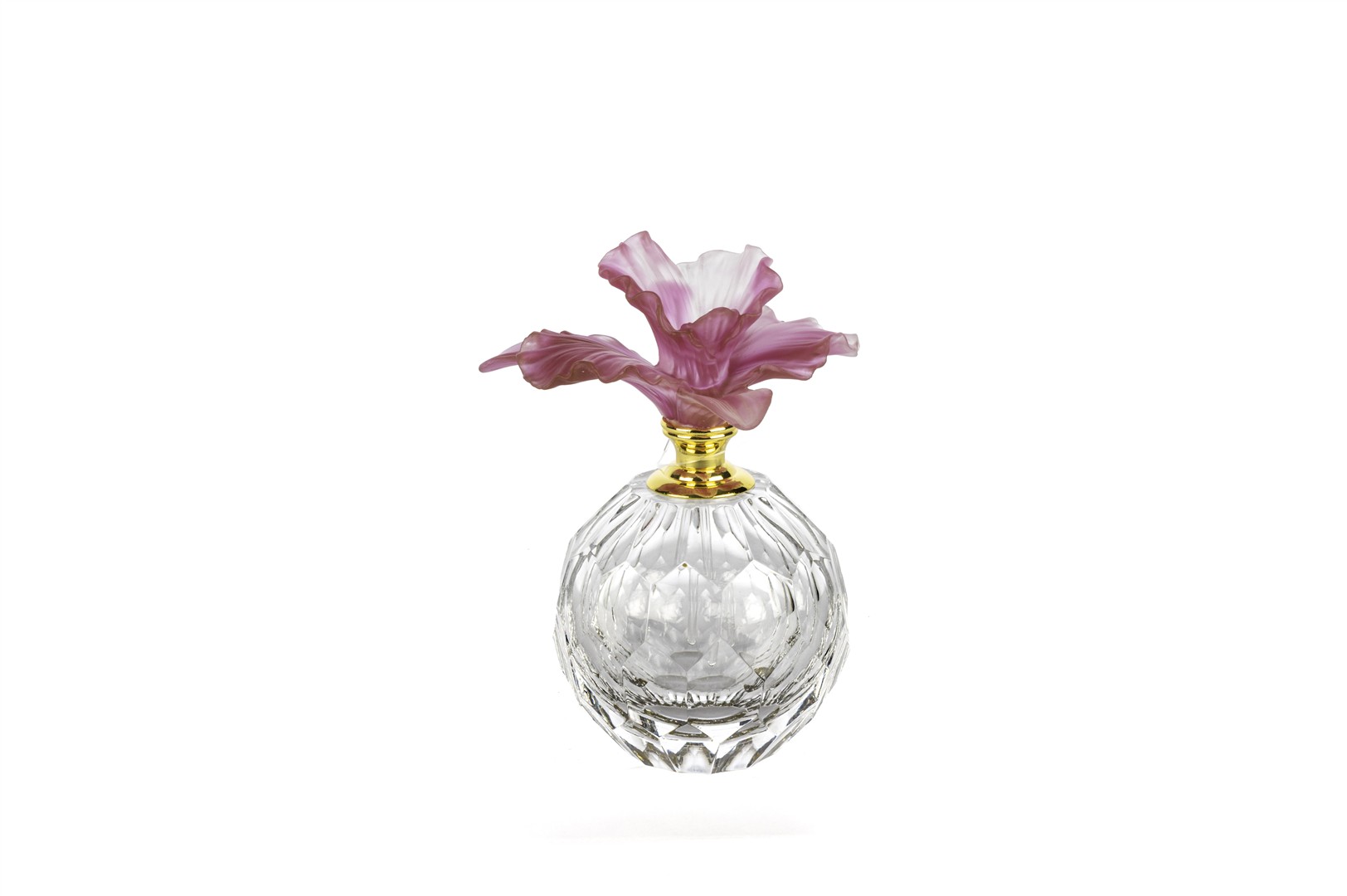 Pink Floral Decorative Perfume Bottle – Small