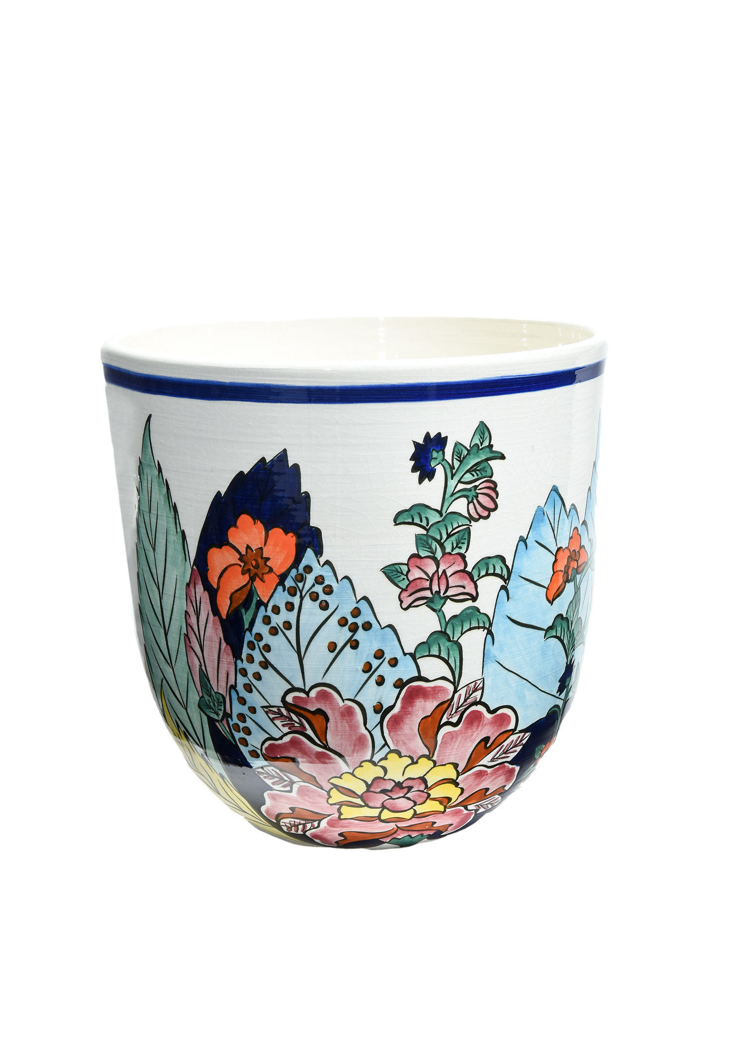 Colorful Cylindar Vase
