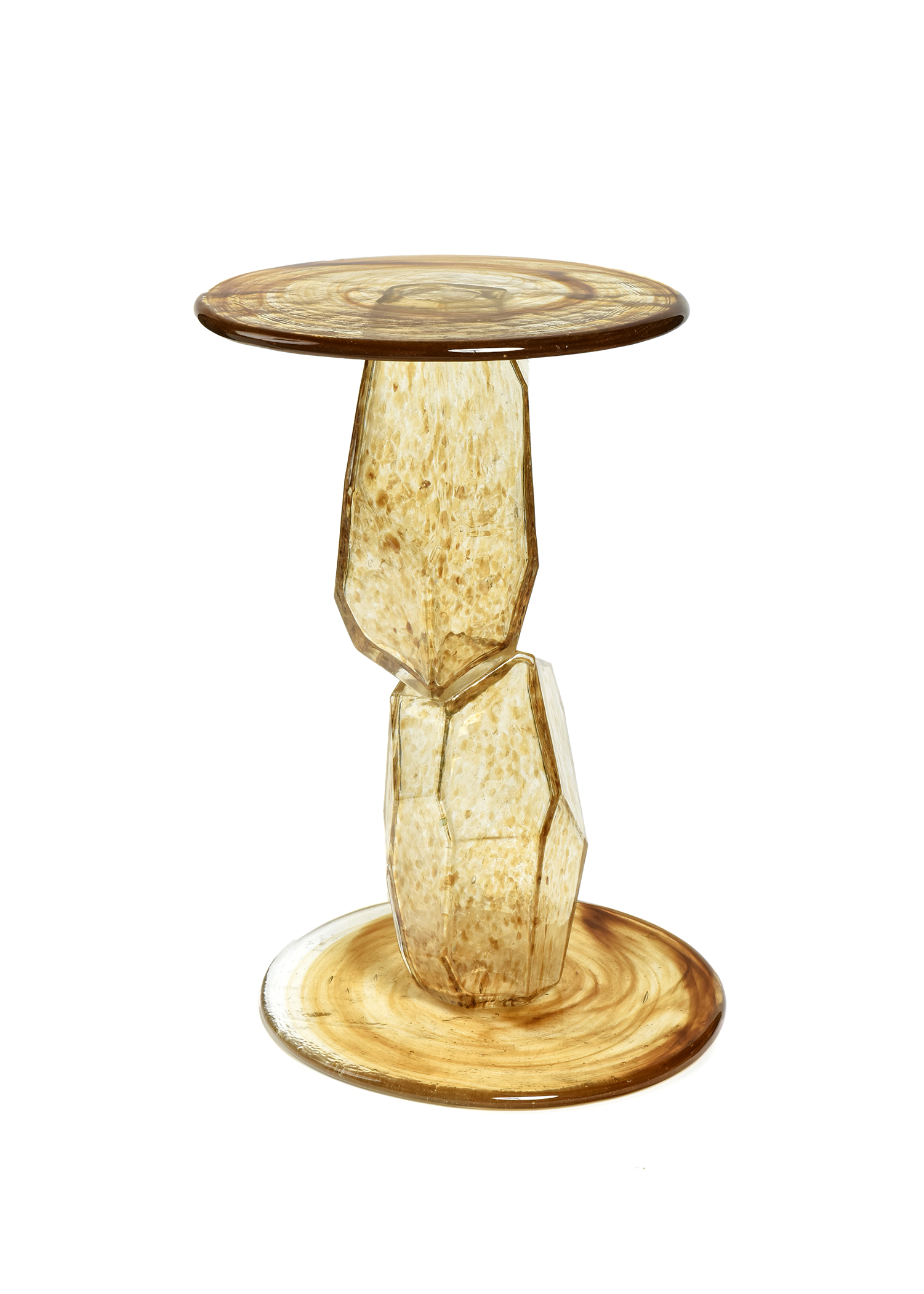 Modern Gold Full Glass Coffee 
Table