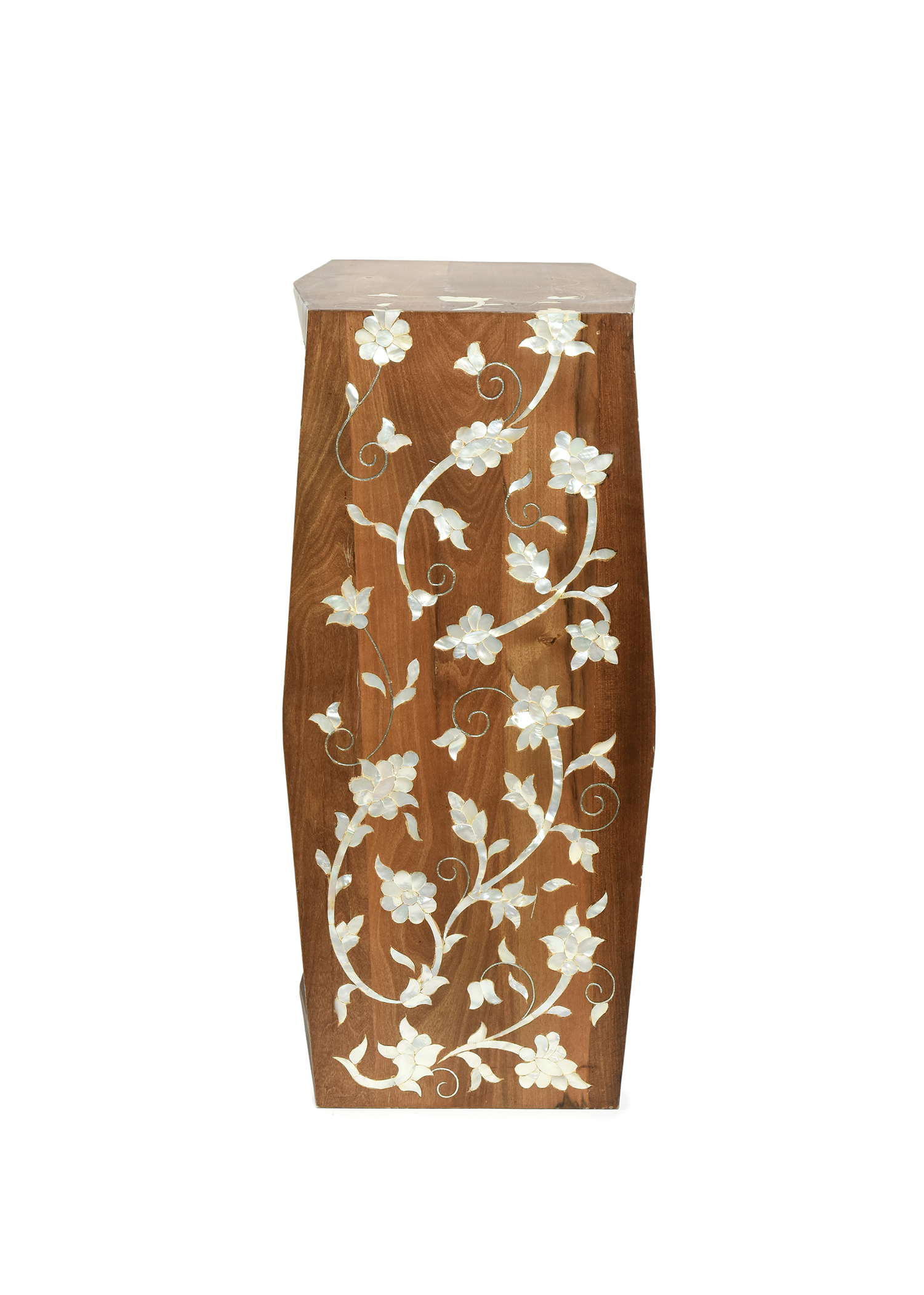 Mother Of Pearl Wooden Side 
Table