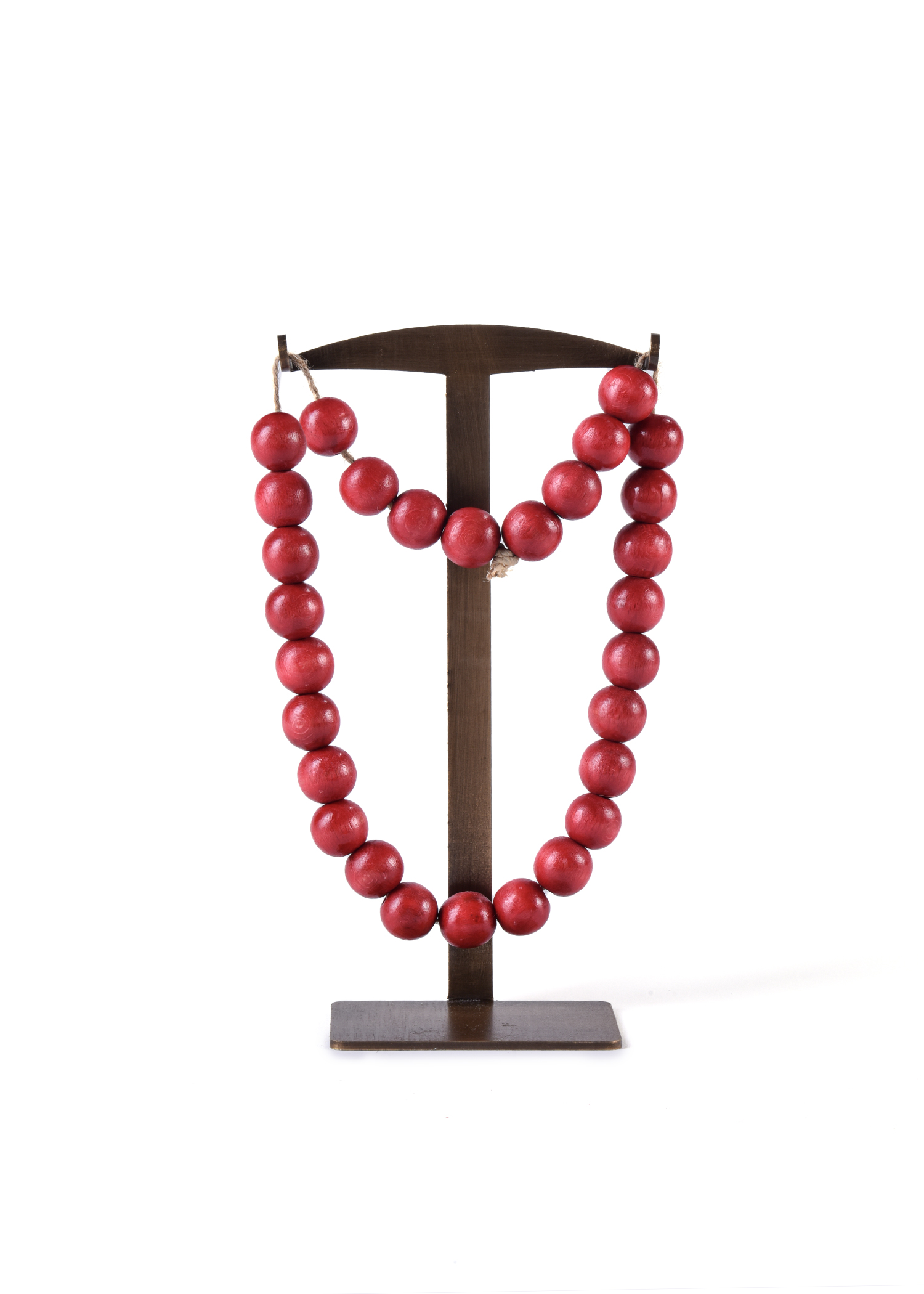 Decorative Table Rosary red