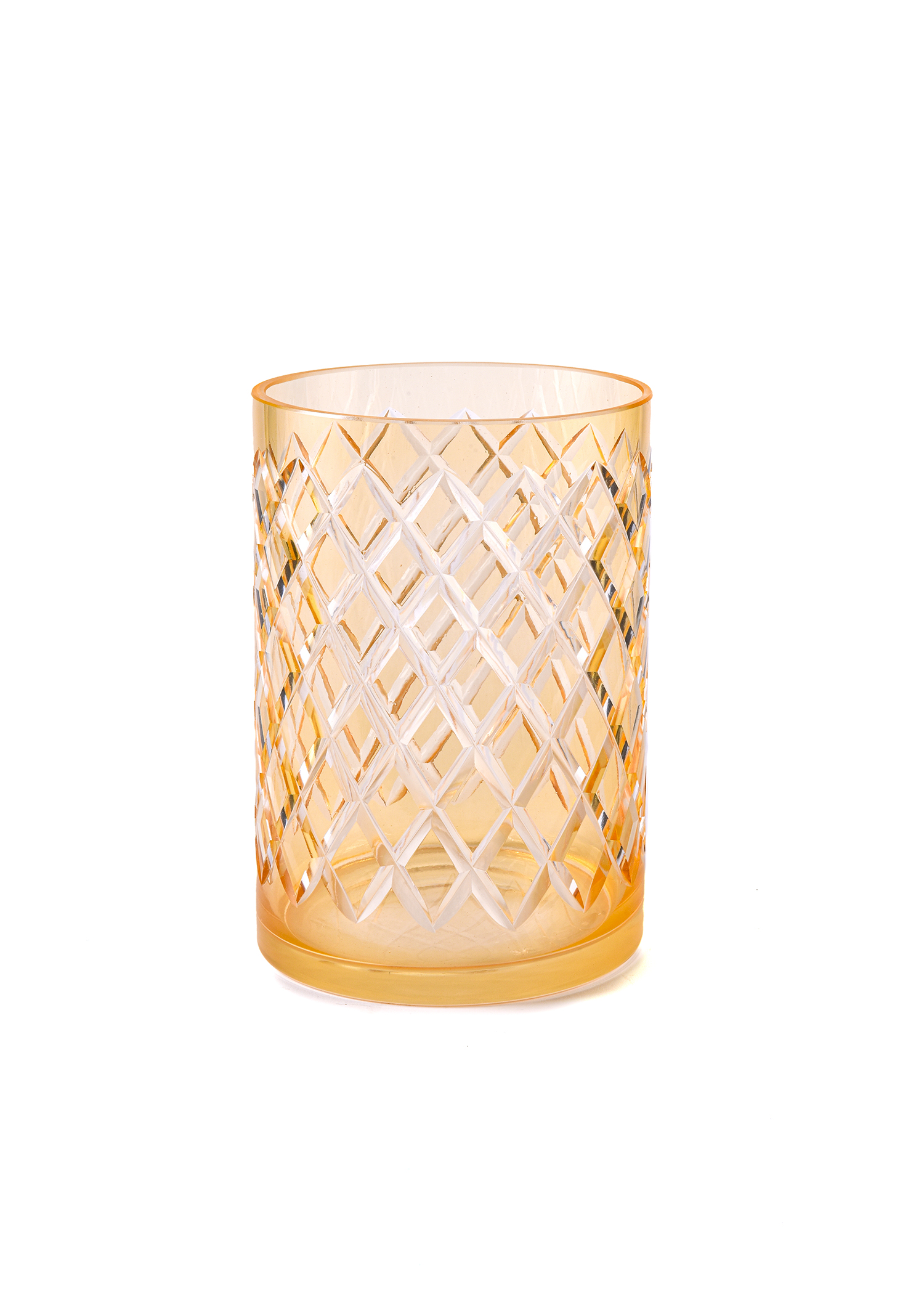 Yellow Cylinder Pot B