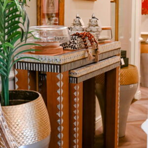 Seashells and Wood Consoles Large