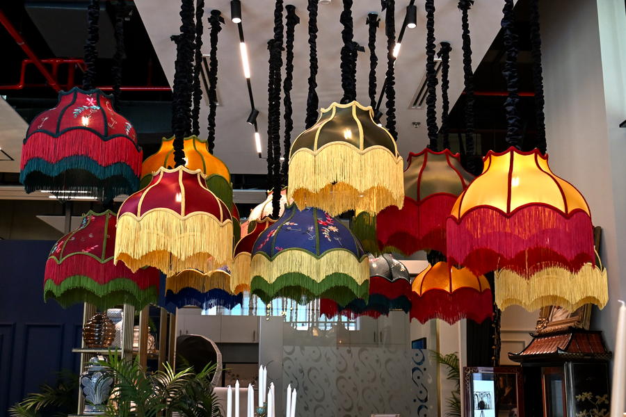 Fringe Latern Chandelier