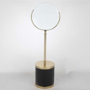 Black Magnifying Glass on Stand - Tall