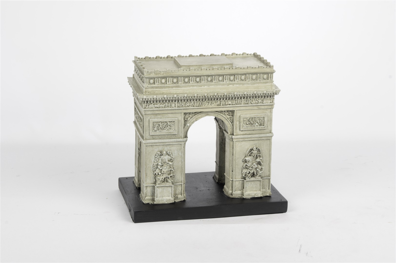 Grey Arc de Triomphe Sculpture